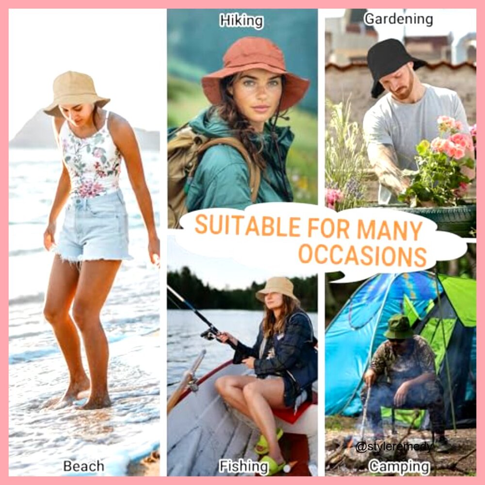 Waterproof Quick Dry Packable Foldable Bucket Hat… - image 7